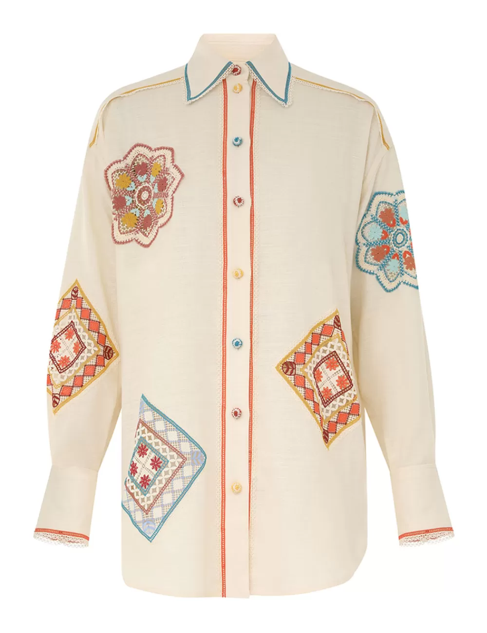 ZIMMERMANN Ottie Doily Shirt