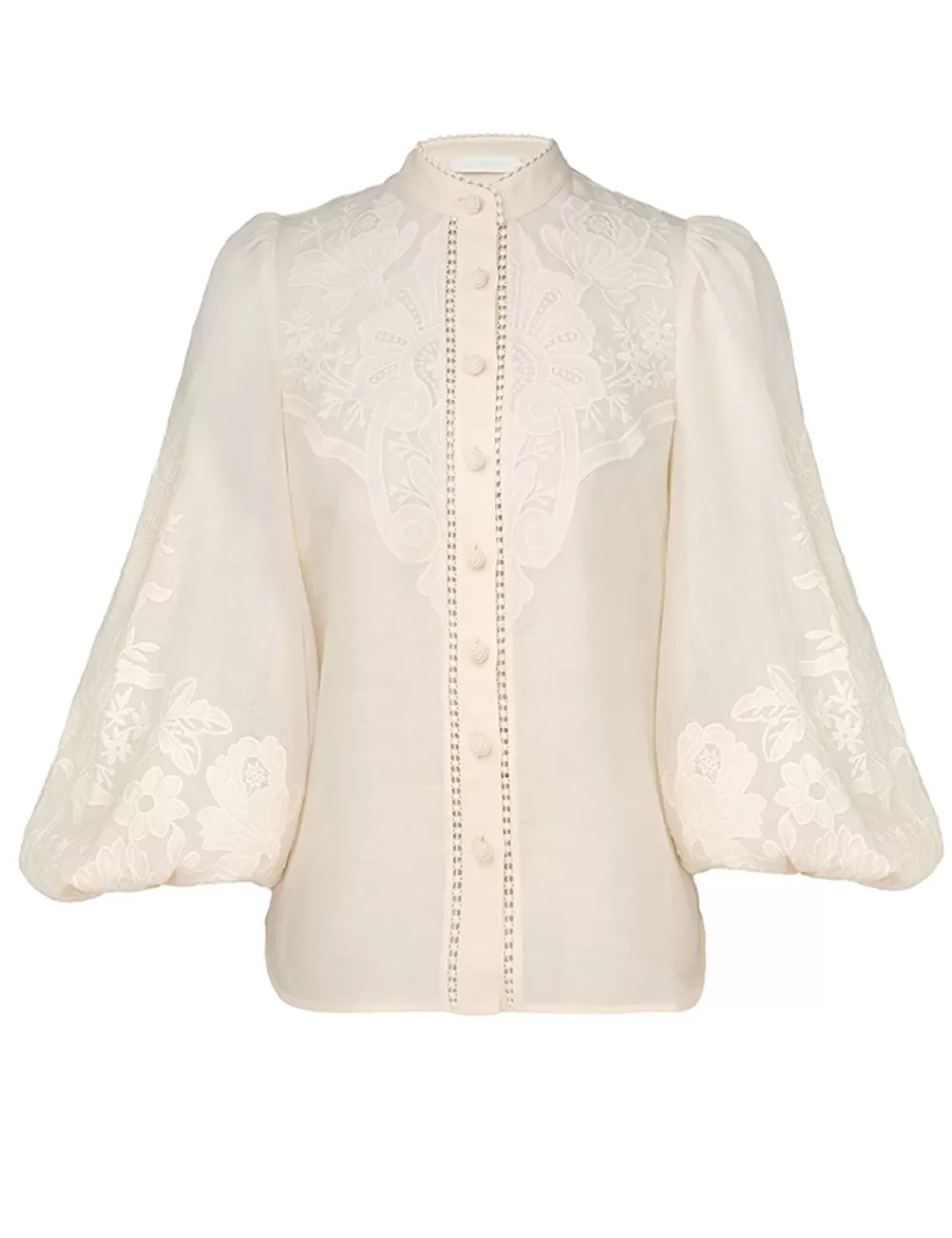 ZIMMERMANN Ottie Embroidered Blouse