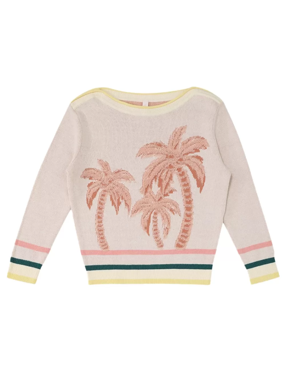 Kids ZIMMERMANN Ottie Jacquard Sweater