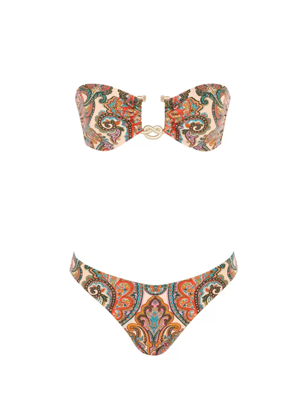 ZIMMERMANN Ottie Knot Trim Bikini