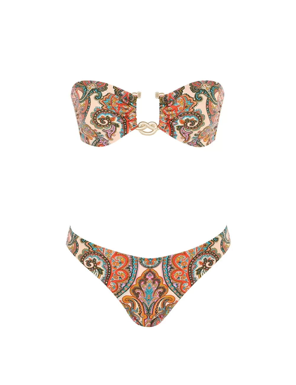 ZIMMERMANN Ottie Knot Trim Bikini