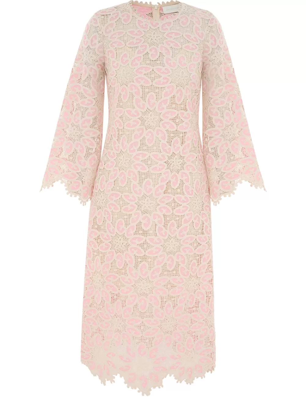 ZIMMERMANN Ottie Lace Midi Dress