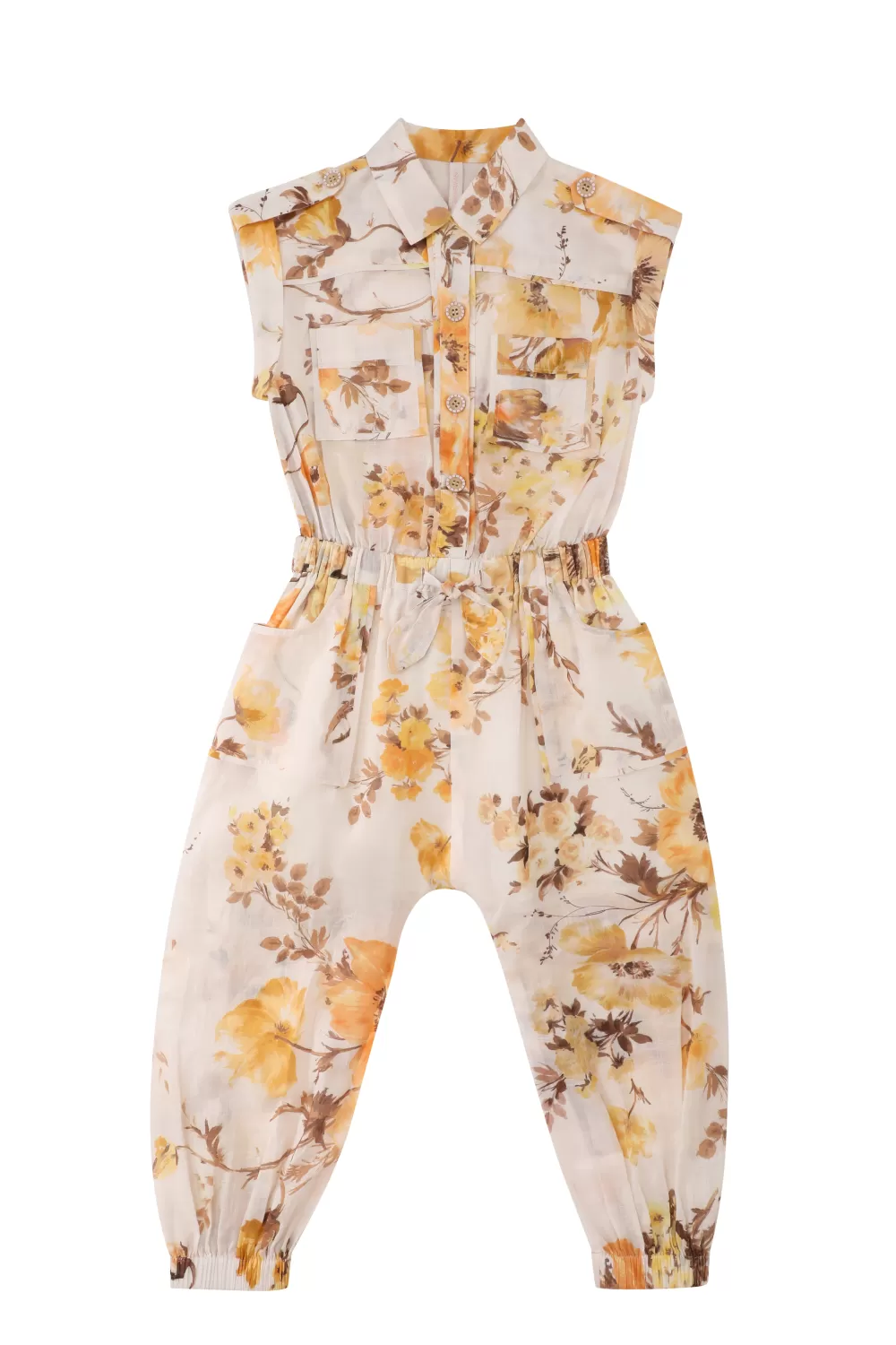 Kids ZIMMERMANN Ottie Utility Jumpsuit