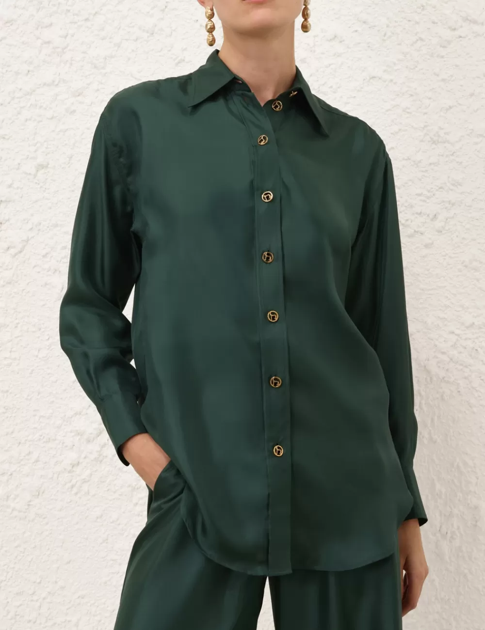 ZIMMERMANN Pavilion Relaxed Shirt