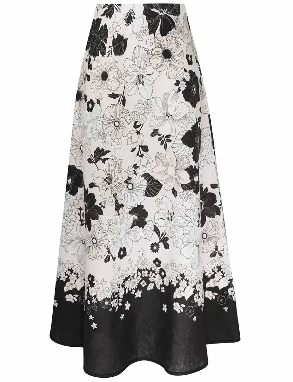 ZIMMERMANN Pop Bias Midi Skirt