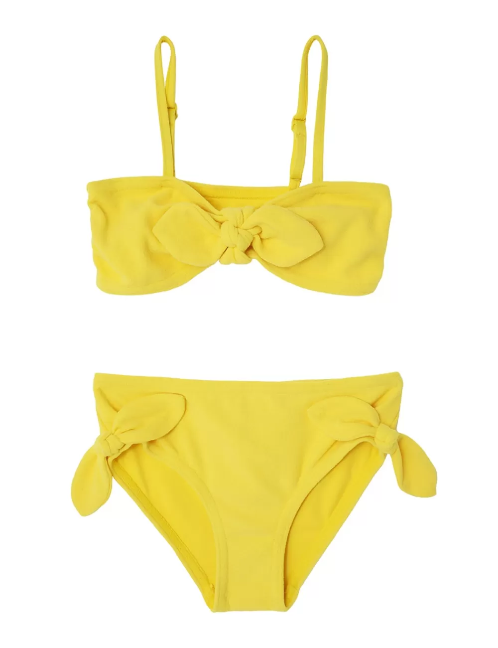 Kids ZIMMERMANN Pop Terry Tie Bikini