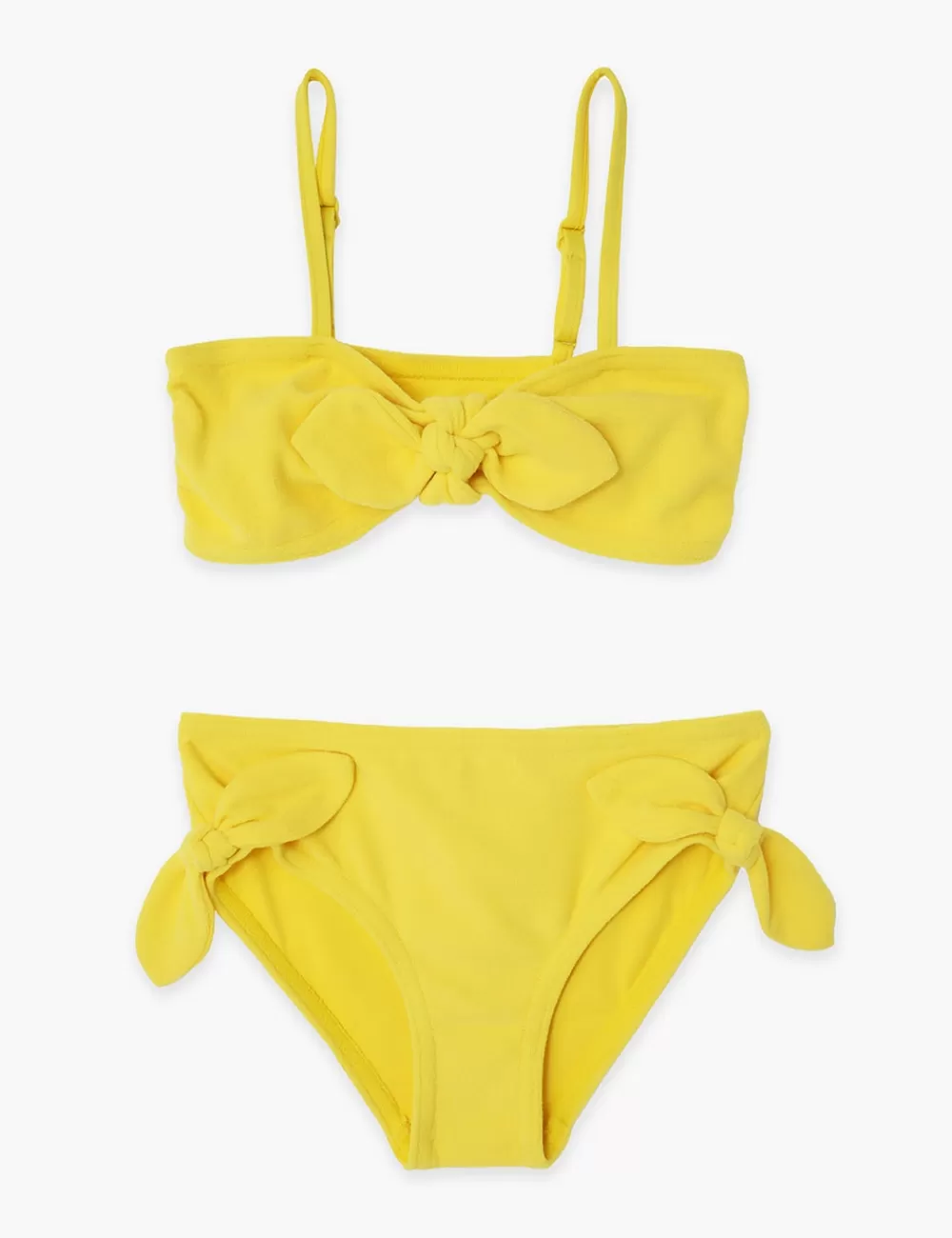 Kids ZIMMERMANN Pop Terry Tie Bikini