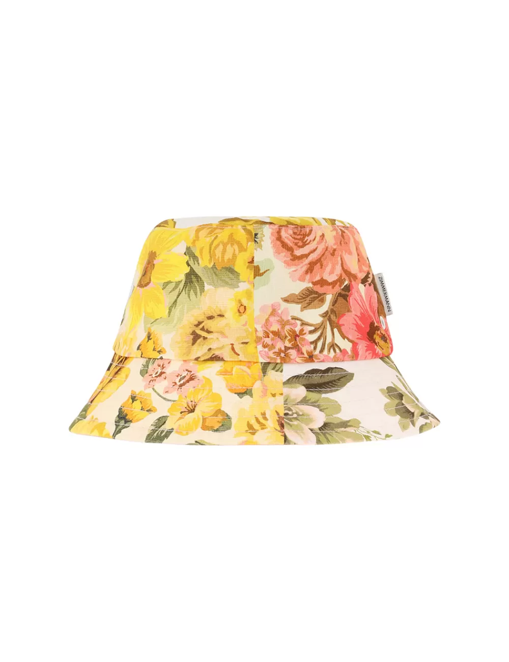 ZIMMERMANN Printed Canvas Bucket Hat