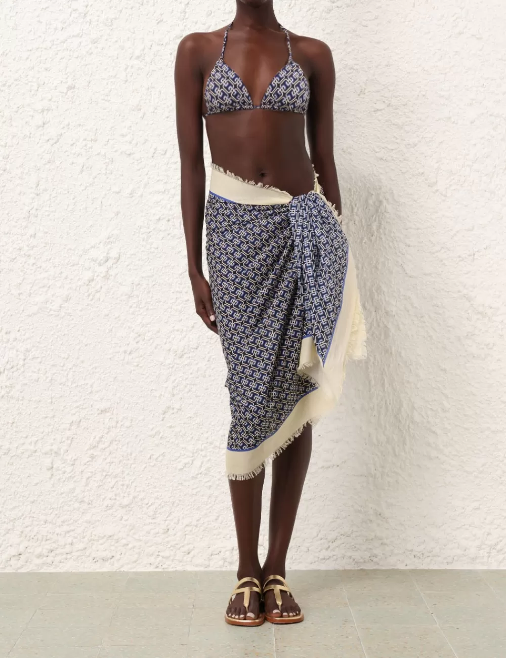 ZIMMERMANN Printed Cotton Pareo