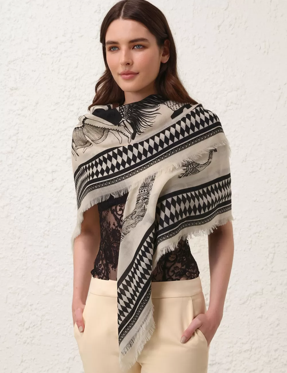 ZIMMERMANN Printed Shawl