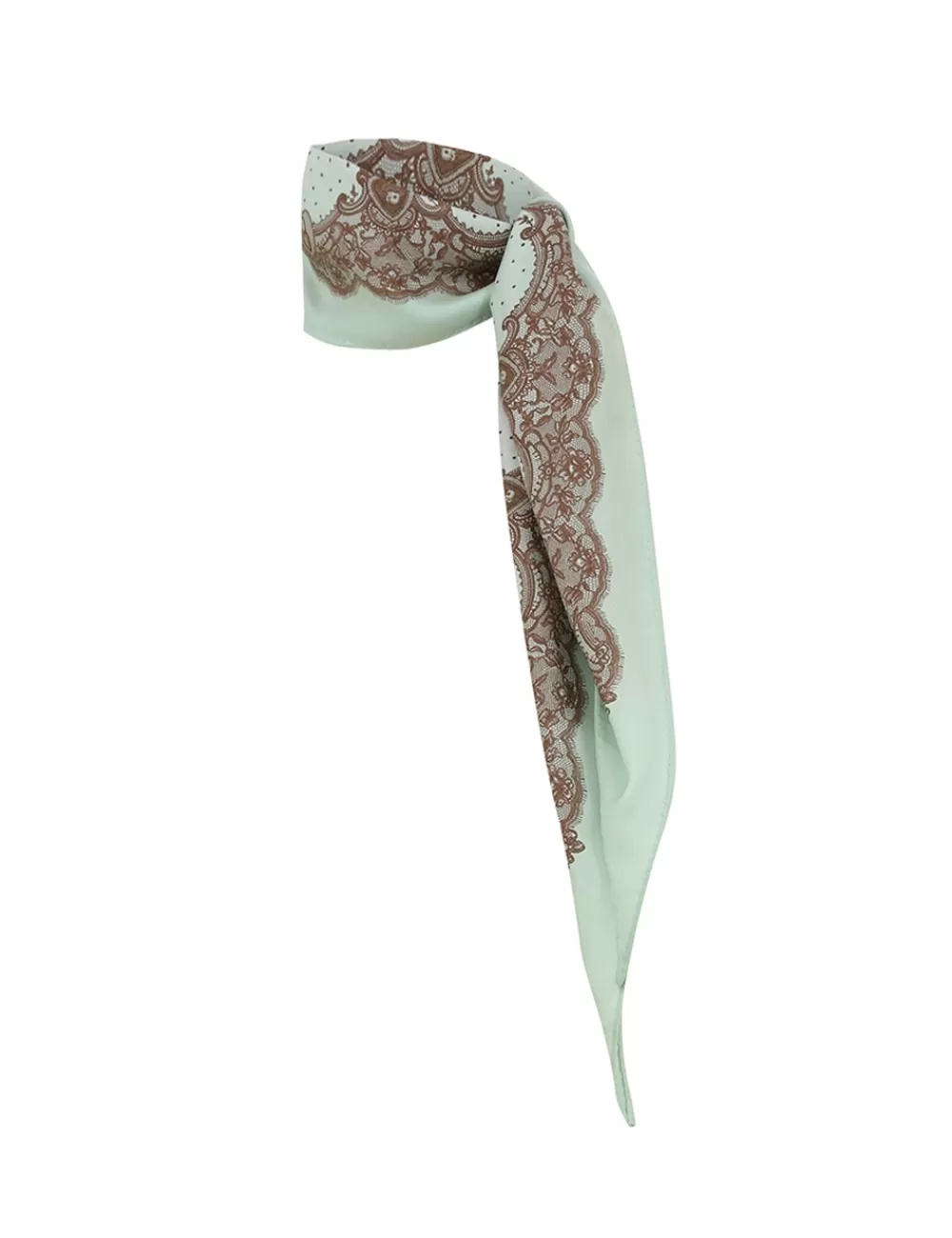 ZIMMERMANN Printed Silk Diamond Scarf