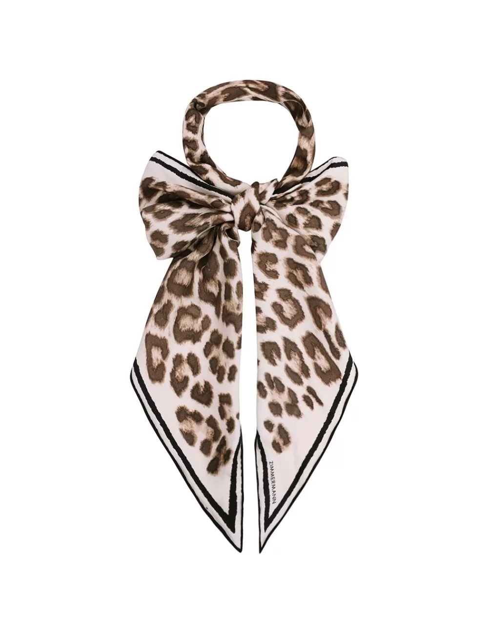 ZIMMERMANN Printed Silk Neck Scarf