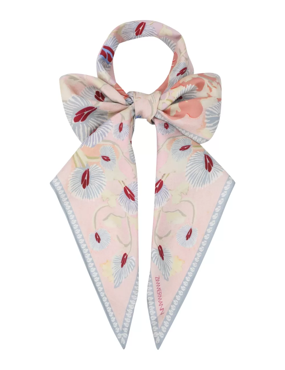 ZIMMERMANN Printed Silk Neck Scarf