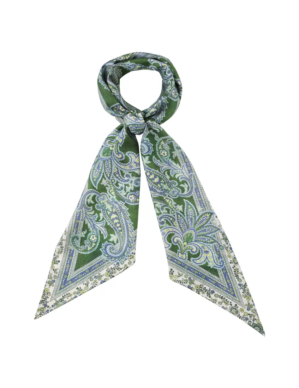 ZIMMERMANN Printed Silk Neck Scarf