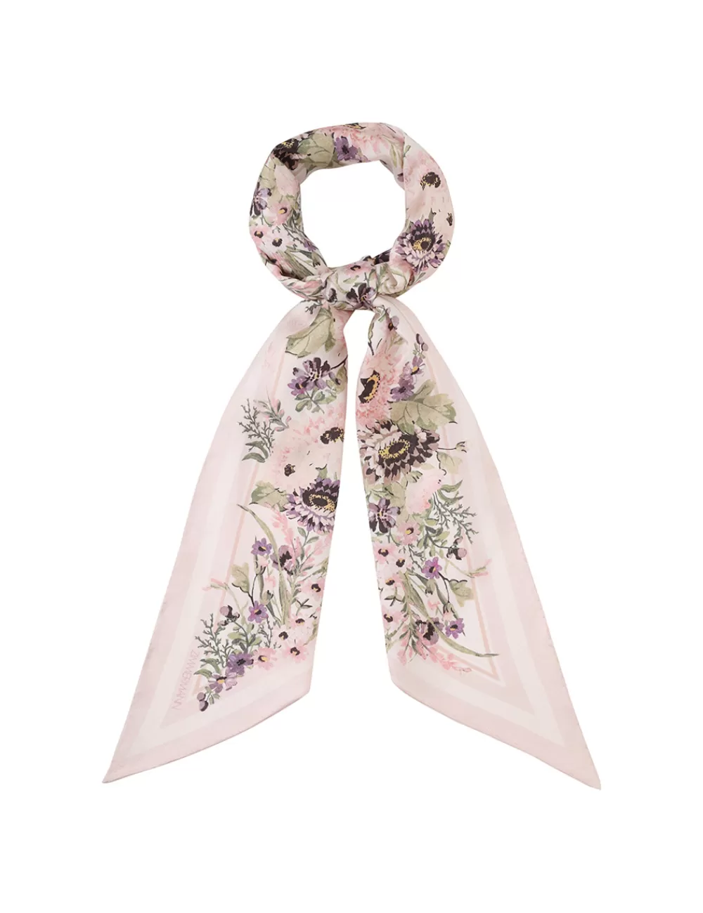 ZIMMERMANN Printed Silk Neck Scarf