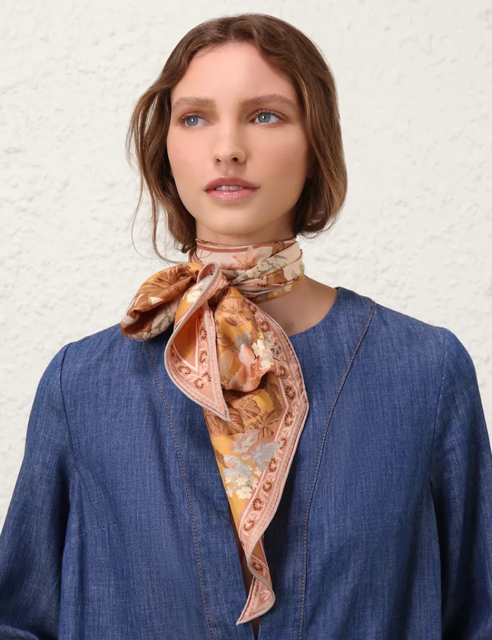 ZIMMERMANN Printed Silk Neckscarf