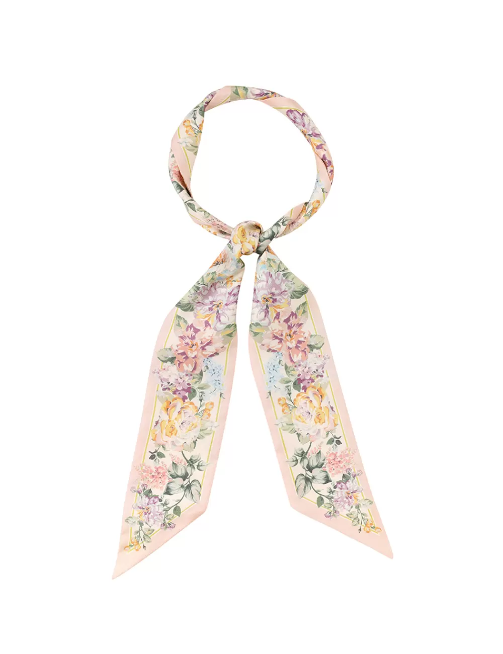 ZIMMERMANN Printed Silk Ribbon Scarf