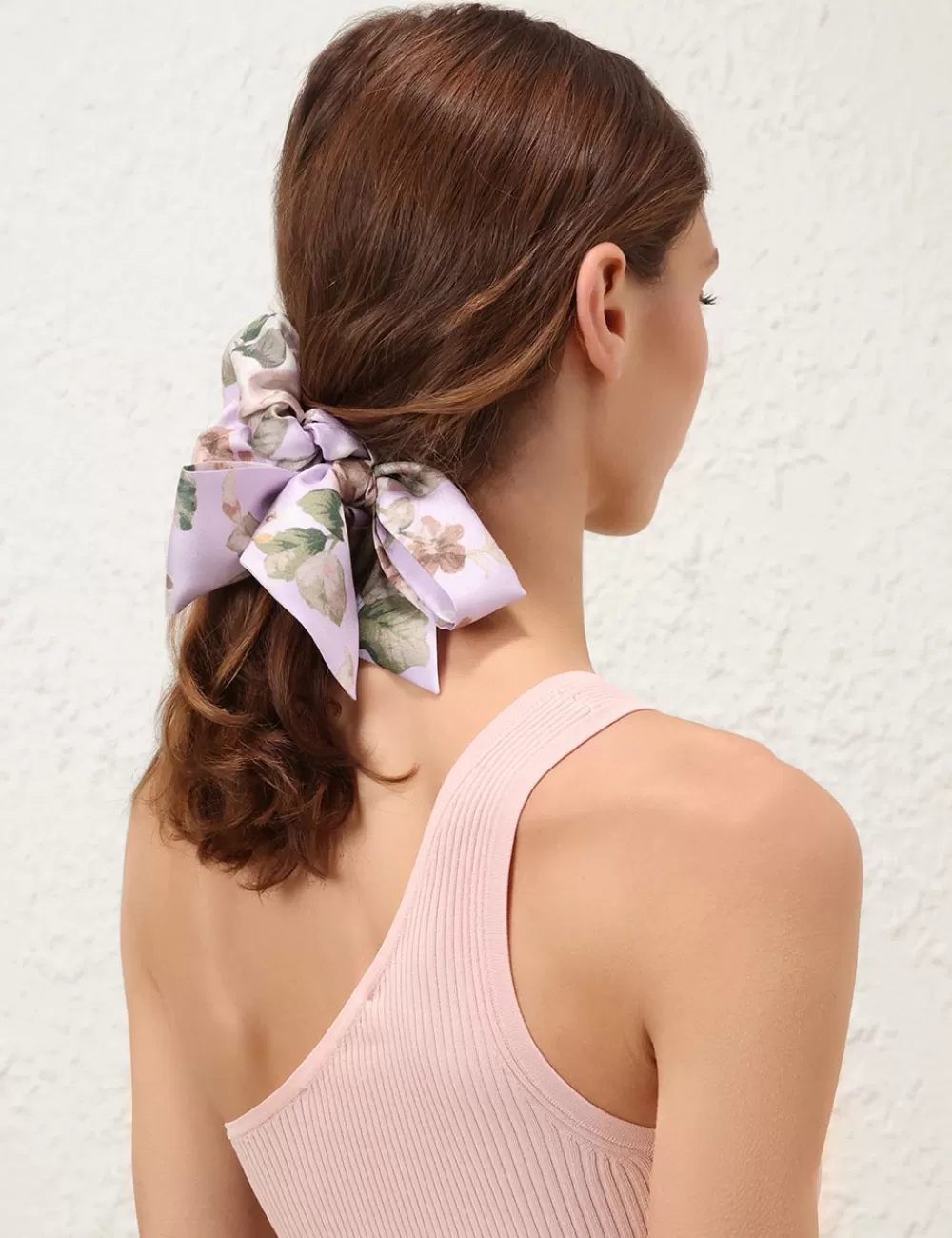 ZIMMERMANN Printed Silk Scrunchie