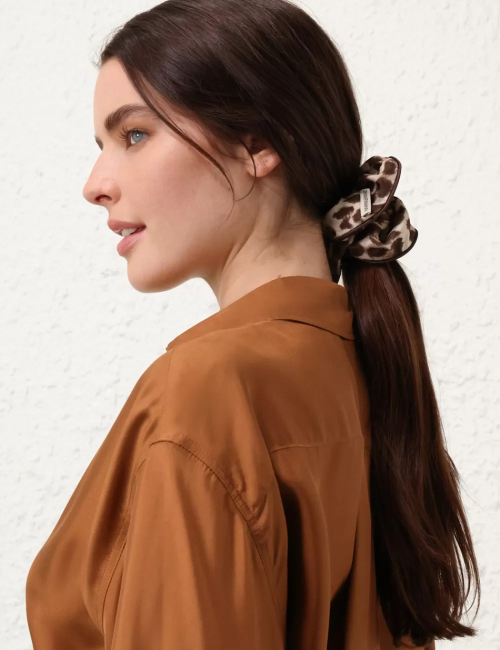 ZIMMERMANN Printed Silk Scrunchie