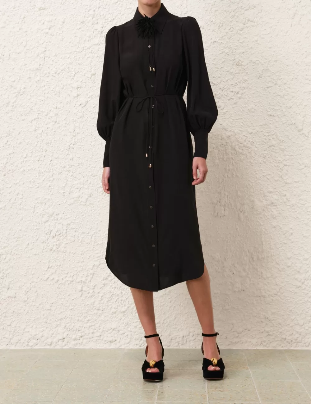 ZIMMERMANN Shirt Midi Dress