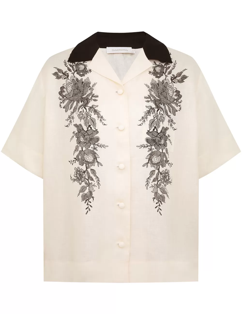 ZIMMERMANN Short Sleeve Shirt