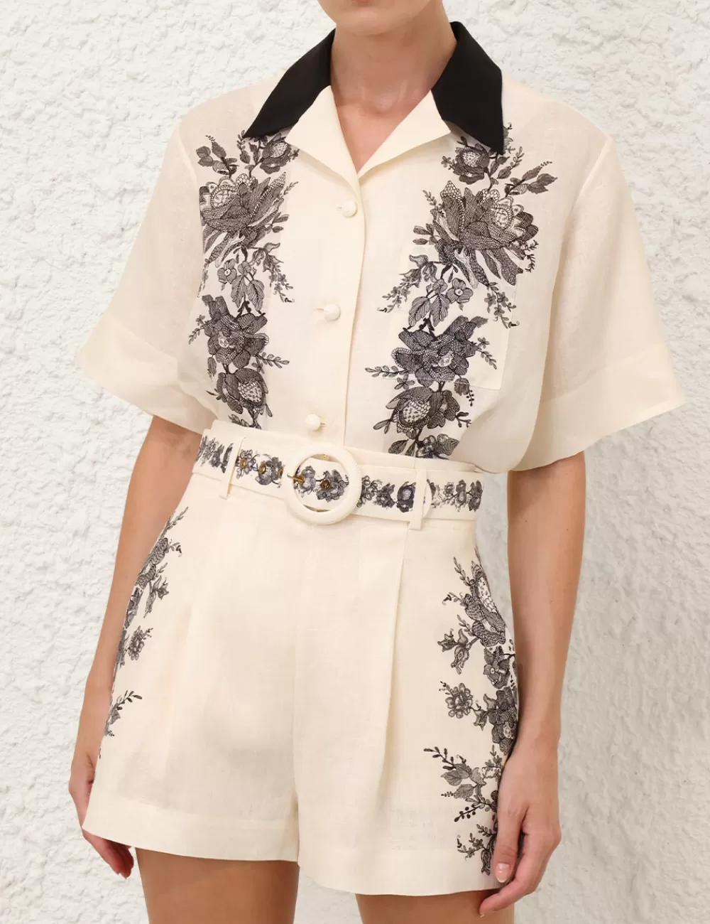 ZIMMERMANN Short Sleeve Shirt