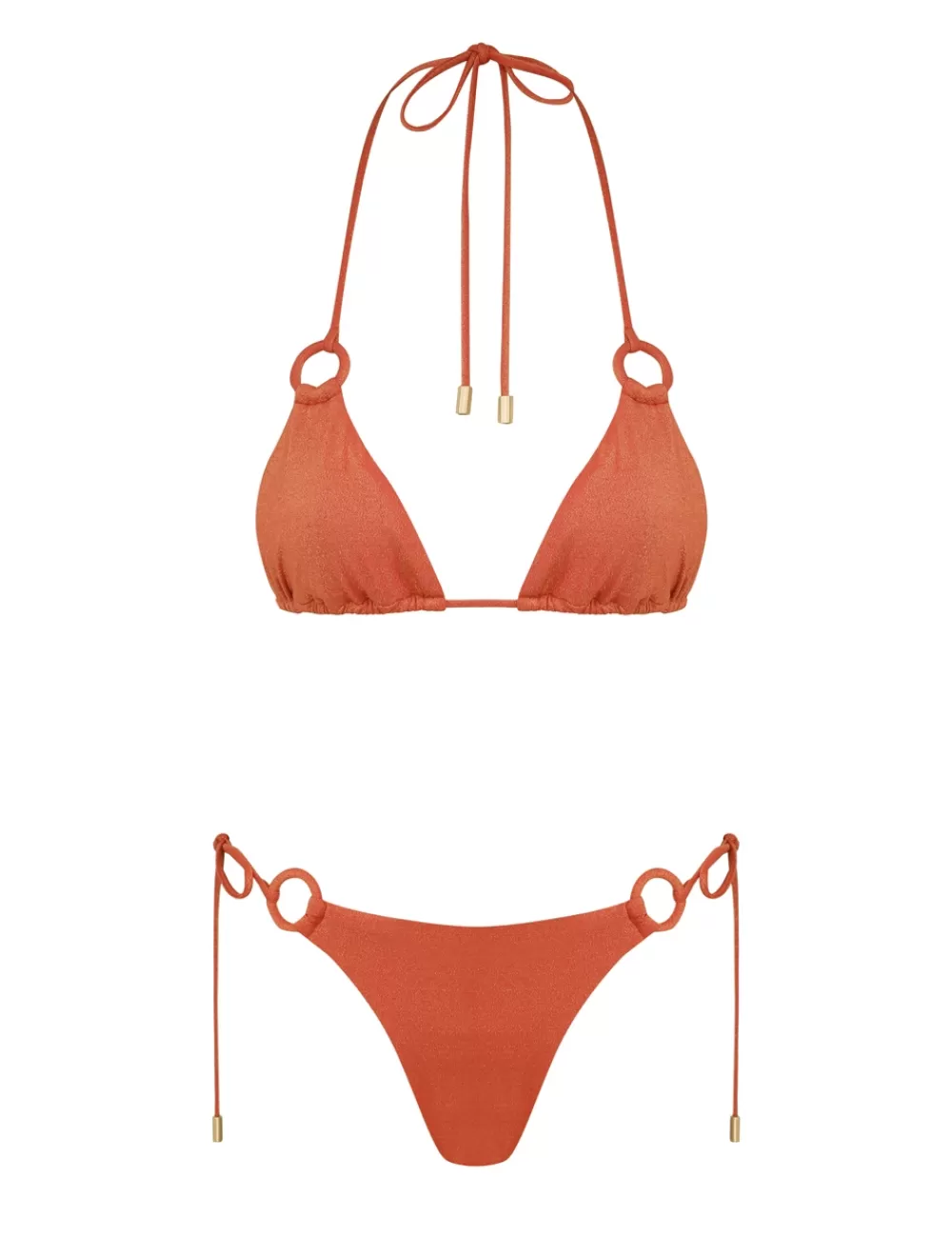 ZIMMERMANN Tallow Metallic Ring Bikini