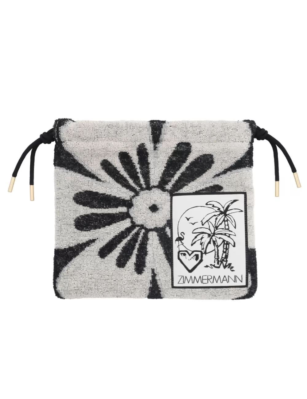 ZIMMERMANN Towelling Drawstring Pouch