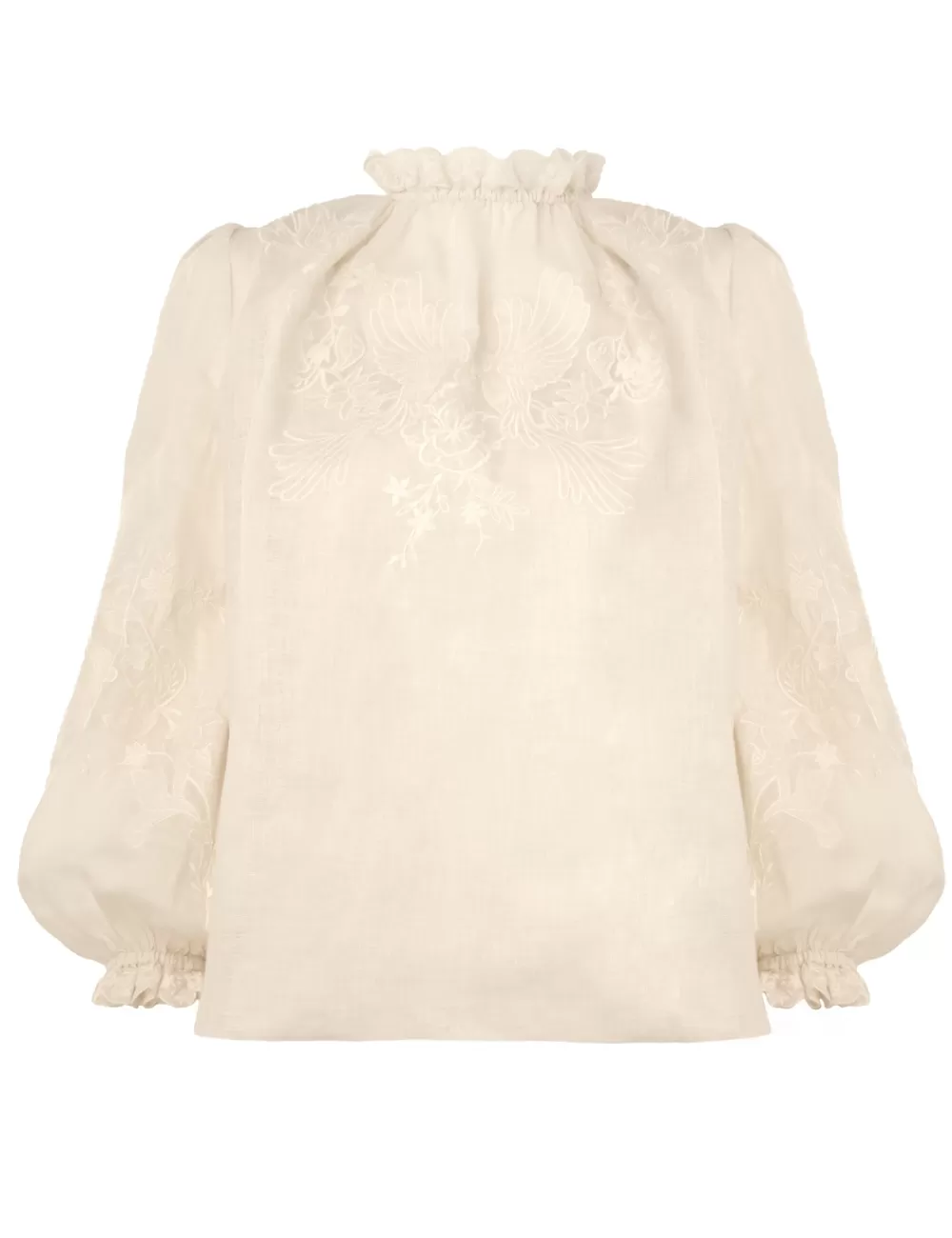 ZIMMERMANN Waverly Embroidered Blouse