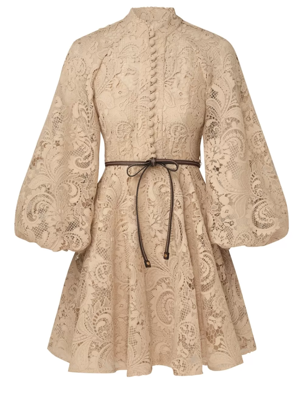 ZIMMERMANN Waverly Lace Mini Dress