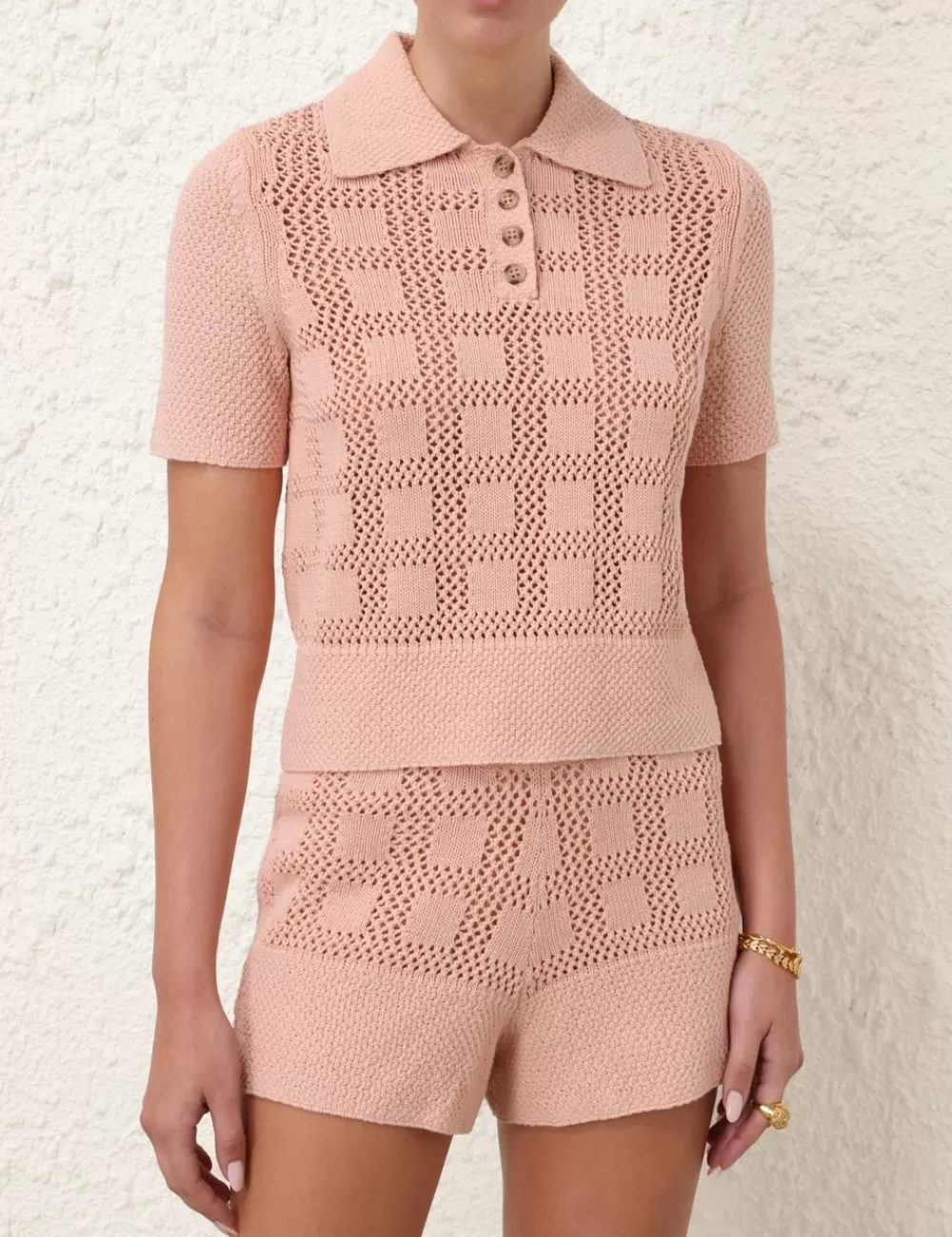 ZIMMERMANN Waverly Polo Top