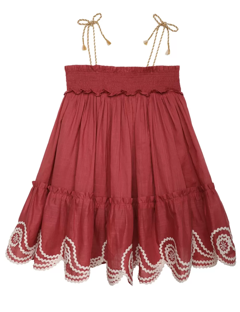 Kids ZIMMERMANN Waverly Shirred Dress