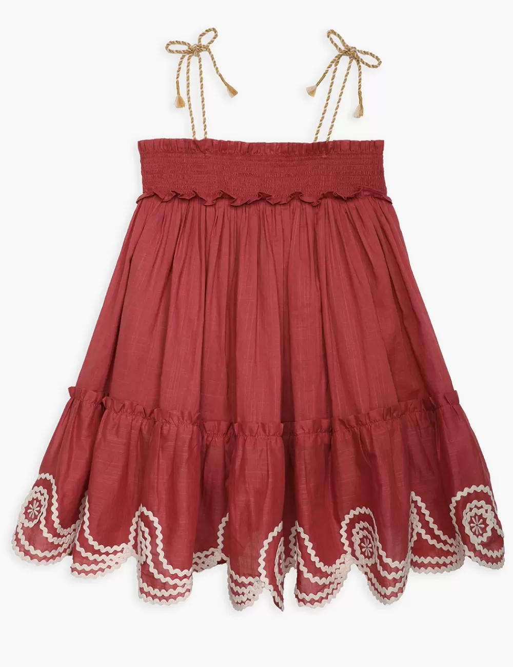 Kids ZIMMERMANN Waverly Shirred Dress