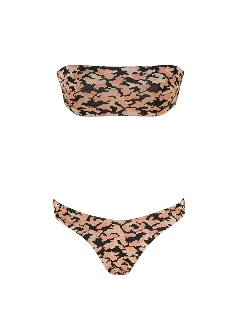 ZIMMERMANN Waverly Texture Bandeau Bikini