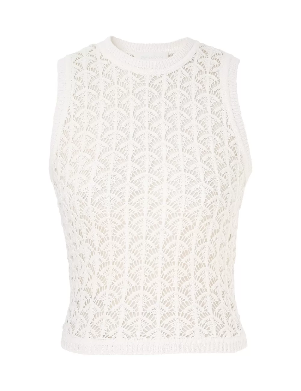 ZIMMERMANN Wylie Crop Tank Top