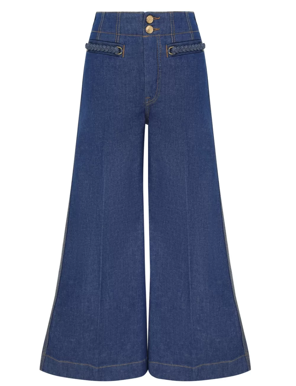 ZIMMERMANN Wylie Cropped Jean