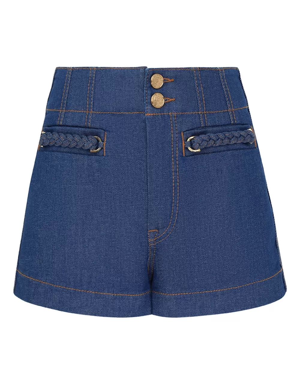 ZIMMERMANN Wylie Denim Short