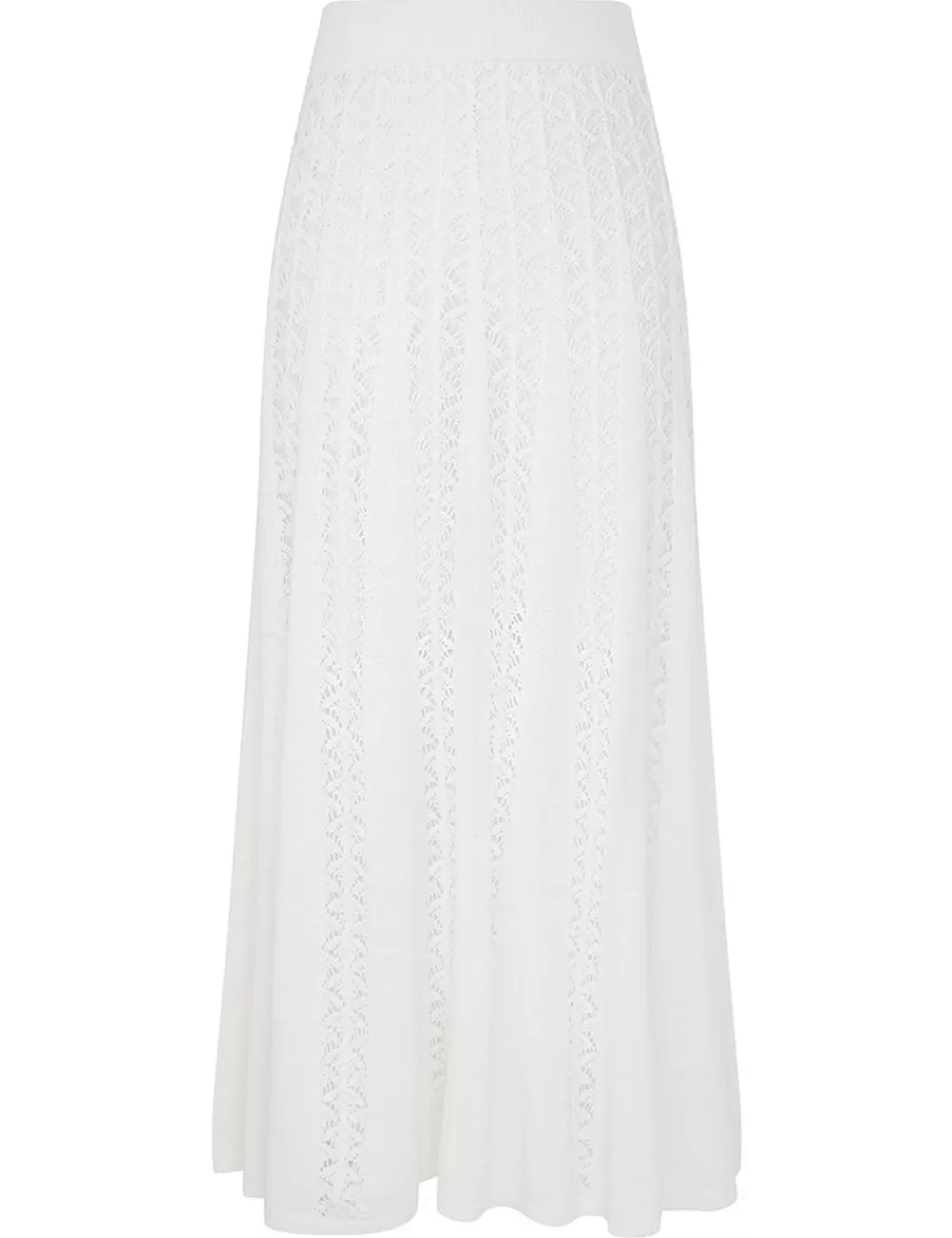 ZIMMERMANN Wylie Flared Knit Skirt