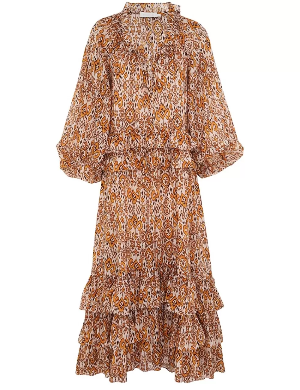 ZIMMERMANN Wylie Frill Maxi Dress