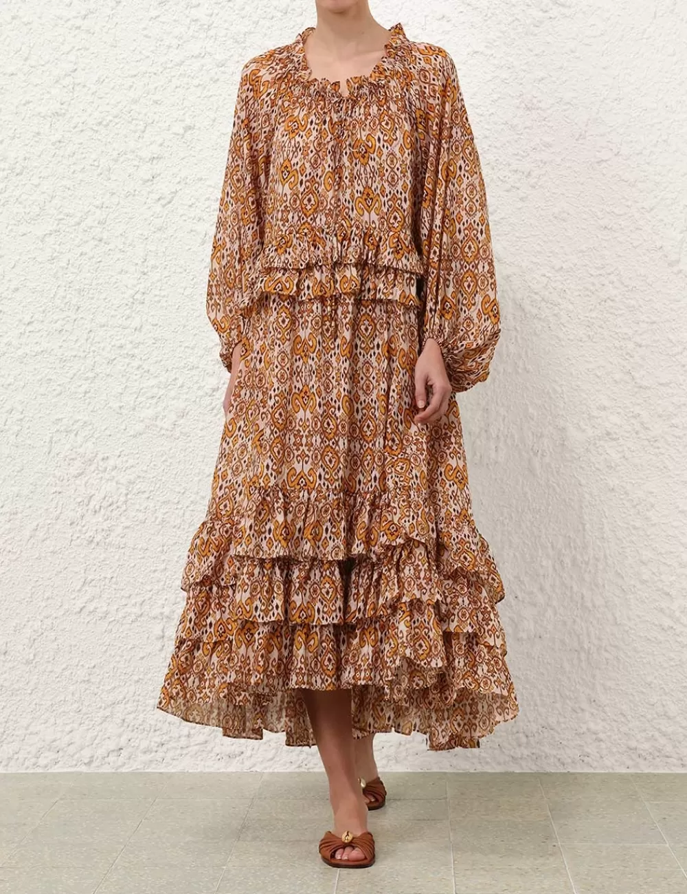 ZIMMERMANN Wylie Frill Maxi Dress