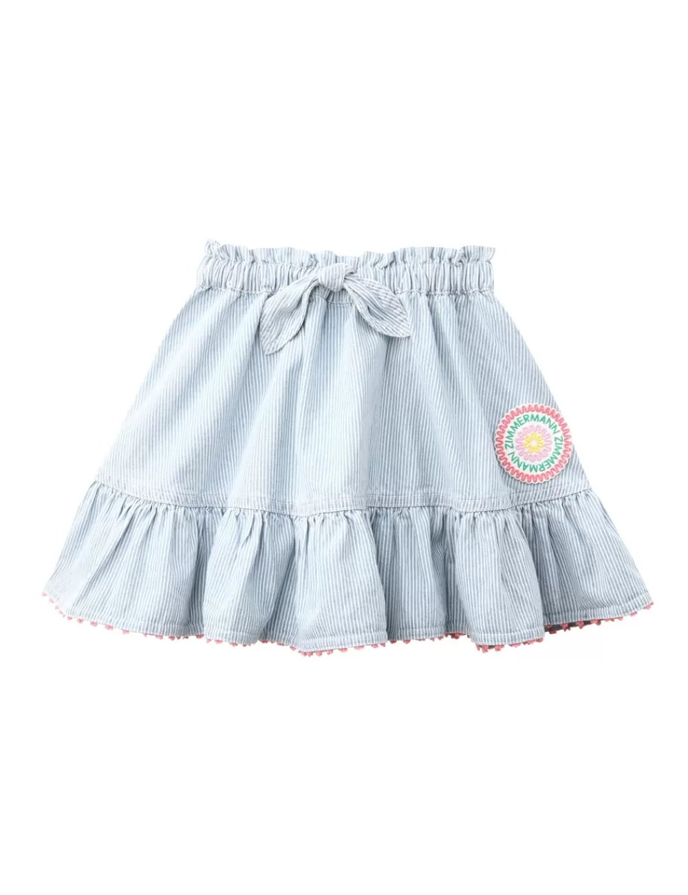 Kids ZIMMERMANN Wylie Kids Denim Skirt