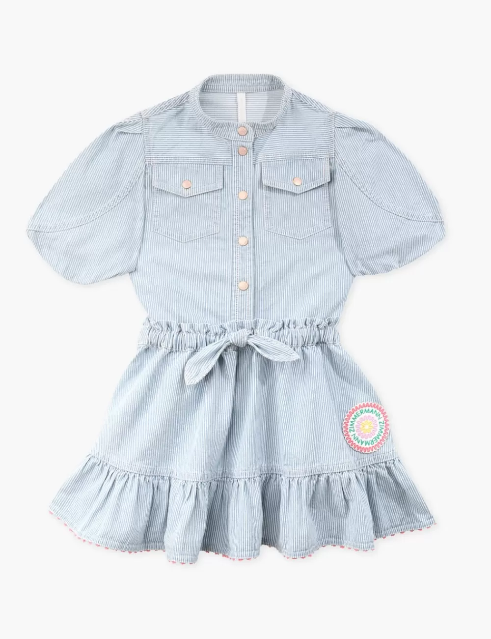 Kids ZIMMERMANN Wylie Kids Denim Skirt