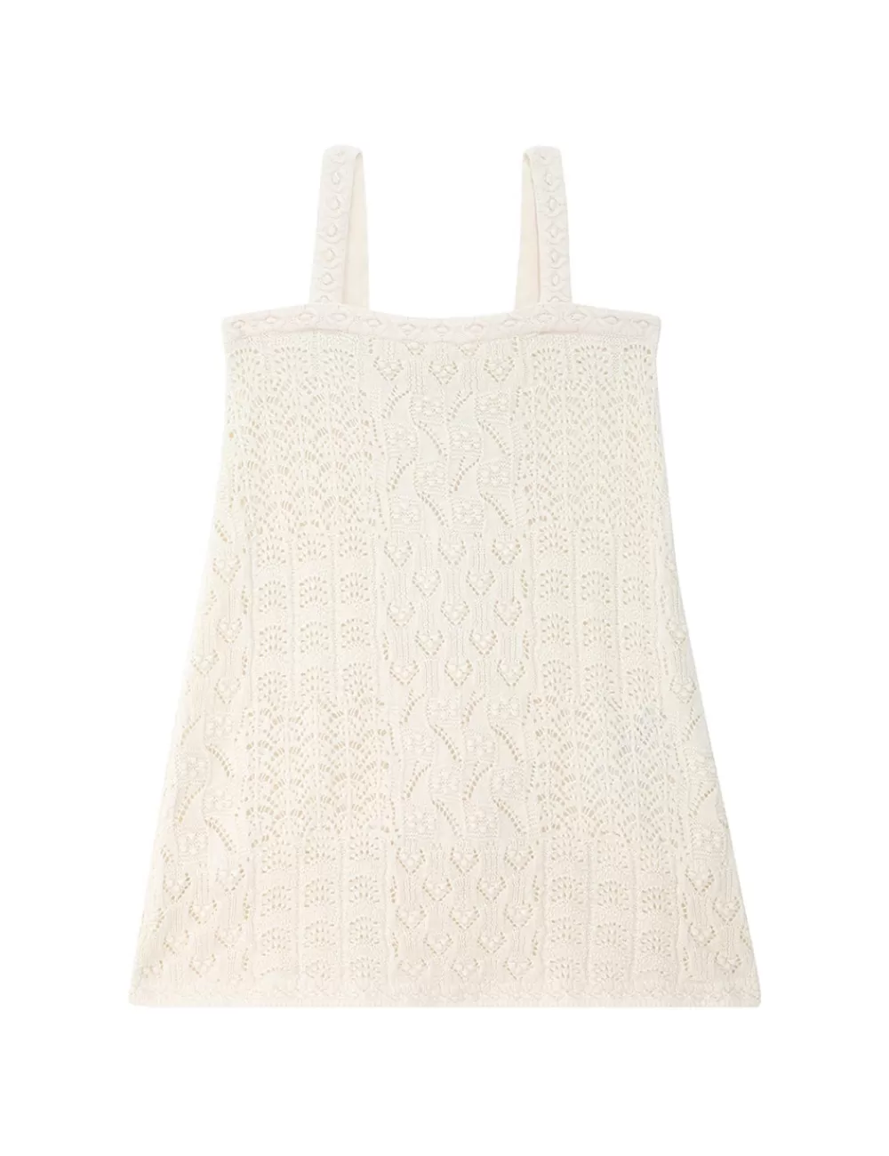 Kids ZIMMERMANN Wylie Kids Patch Knit Dress