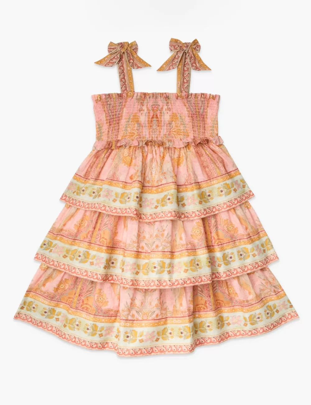 Kids ZIMMERMANN Wylie Kids Tiered Dress