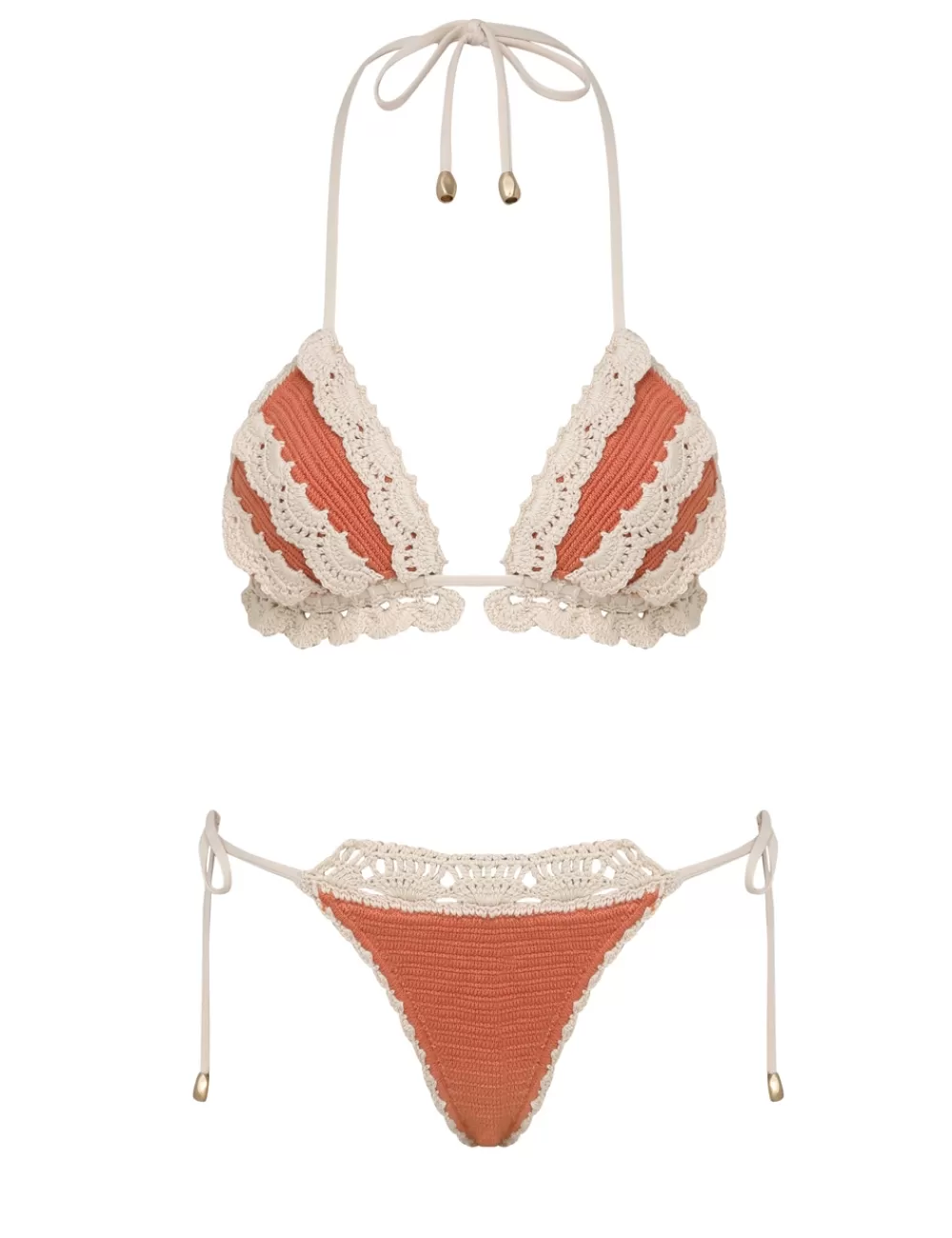 ZIMMERMANN Wylie Knit Tri Bikini