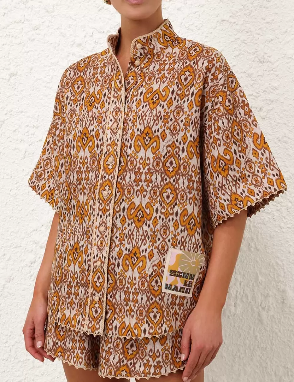 ZIMMERMANN Wylie Relaxed Shirt