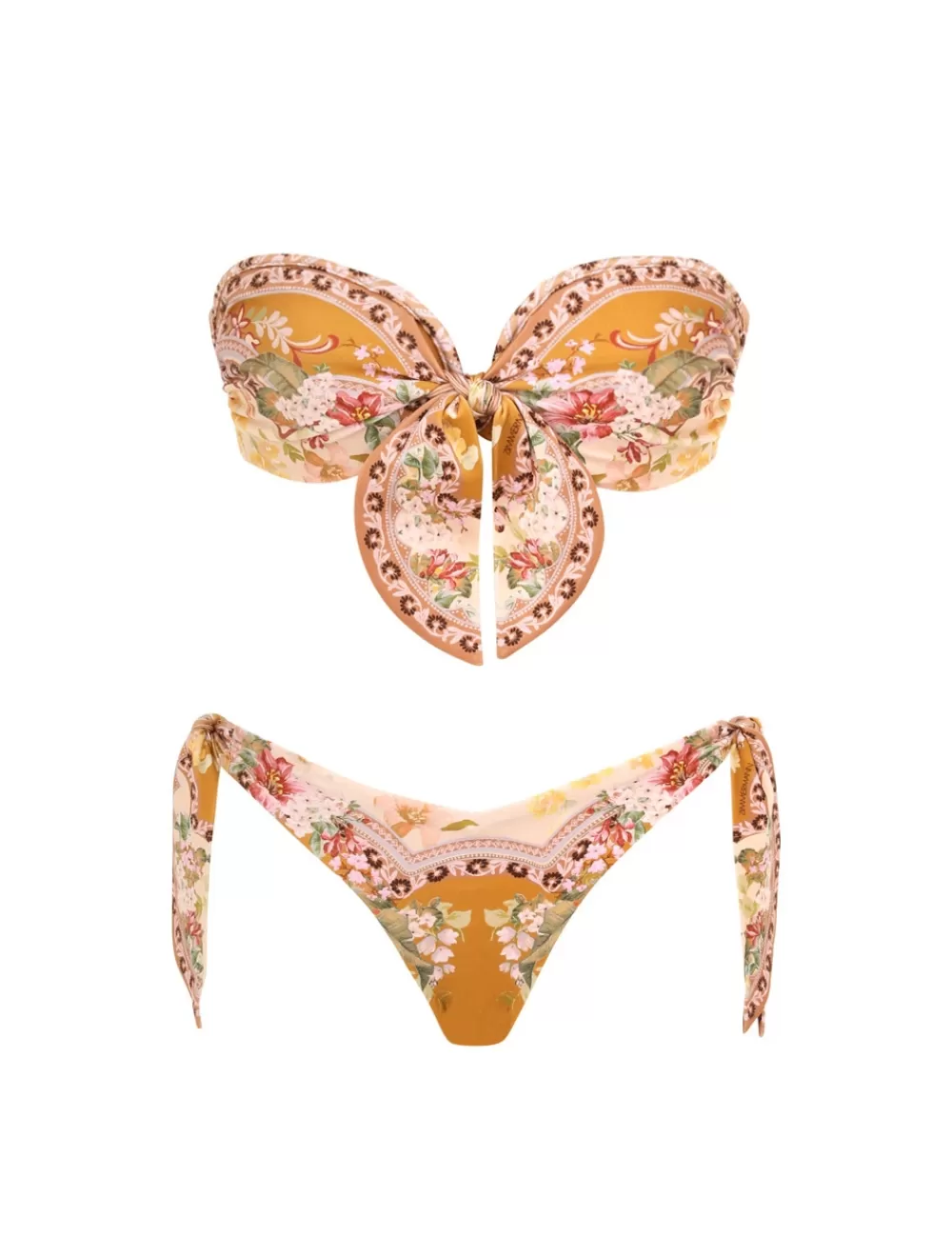 ZIMMERMANN Wylie Scarf Tie Bikini