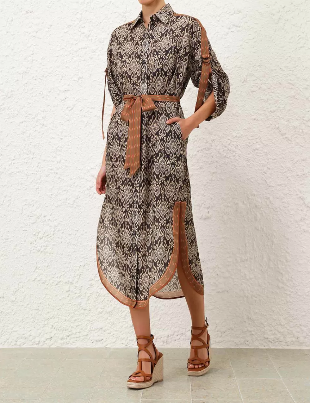 ZIMMERMANN Wylie Shirt Dress