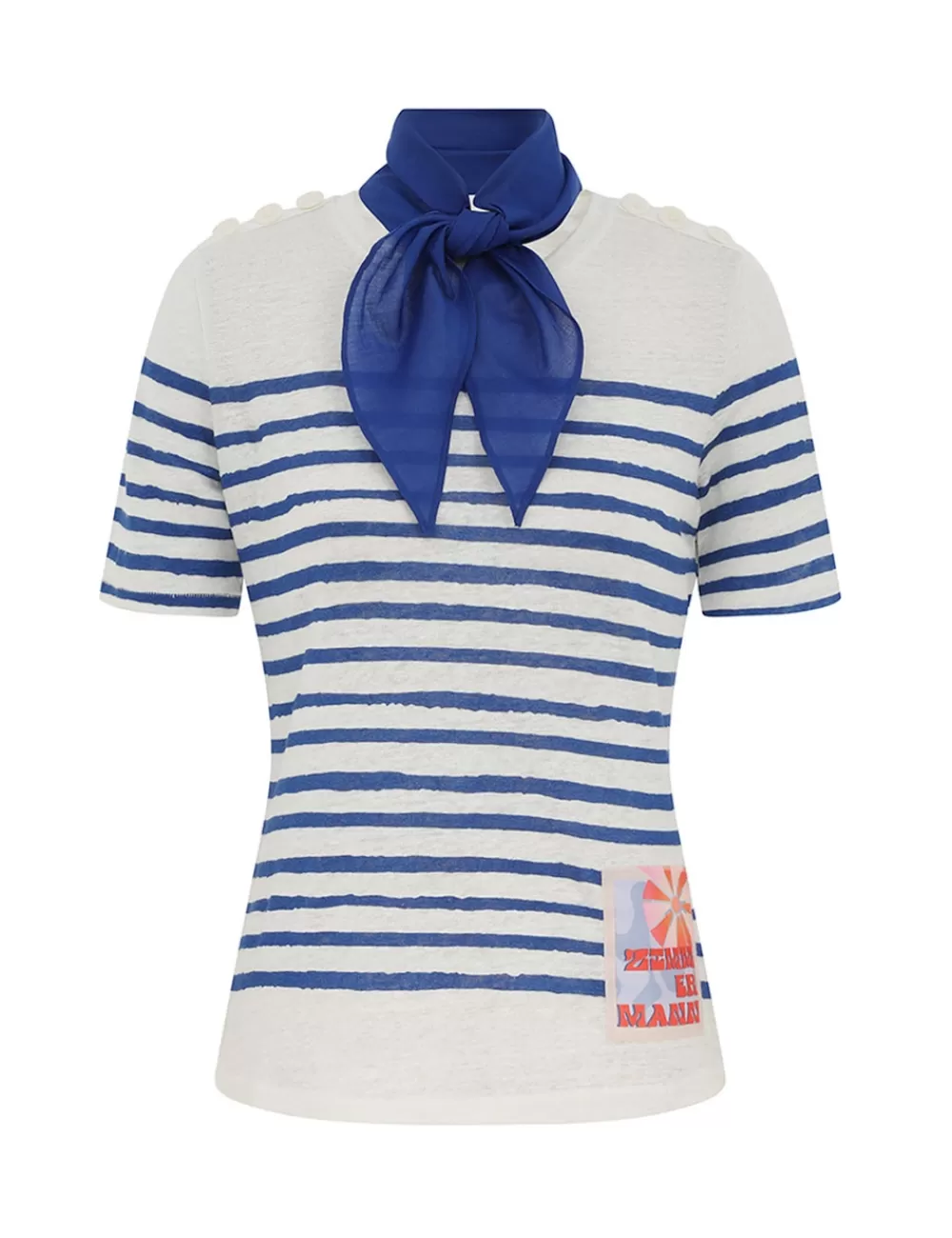 ZIMMERMANN Wylie Stripe Tee