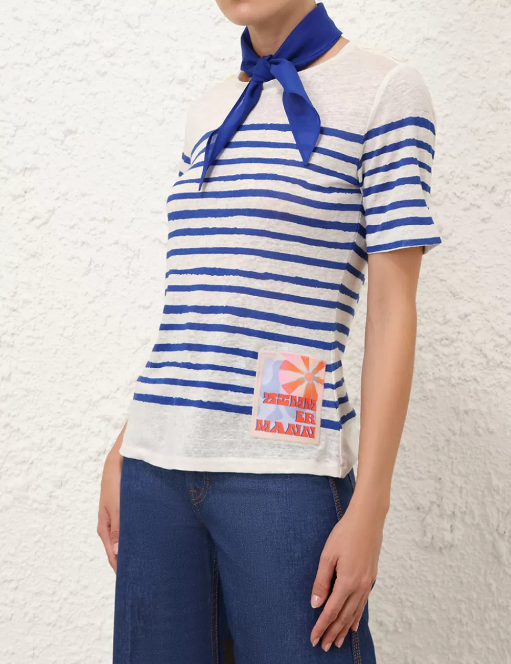 ZIMMERMANN Wylie Stripe Tee